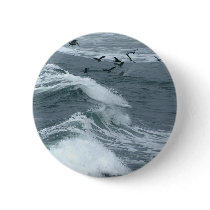 Waves Seen From The Sunset Cliffs In San Diego buttons by lifesphere Waves Seen From The Sunset Cliffs In San Diego buttons