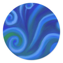 wavey sea stickers