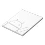 Waving Android Notepad