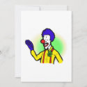 waving clown