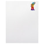 Waving Clown Letterhead Design
