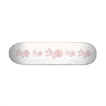 Waving Cute Baby. Skate Decks
