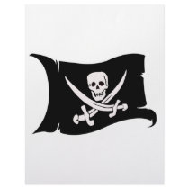 Waving Flag #10 Jack Rackham Letterhead Template