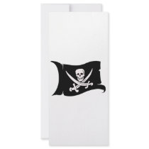 Waving Flag #10 Jack Rackham Rack Card Template