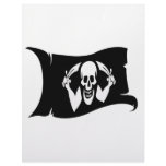 Waving Flag-Pirate Icon #2 Letterhead Design