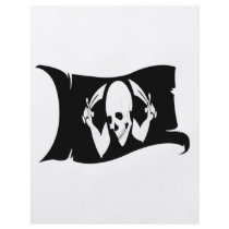 Waving Flag-Pirate Icon #8 Full Color Flyer