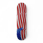 waving flag skateboard