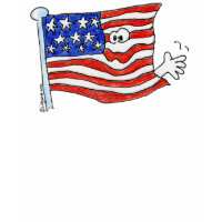 Waving Flag Cartoon