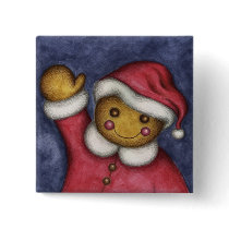Waving Gingerbread buttons