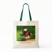 Waving Grosbeak Tote Bag