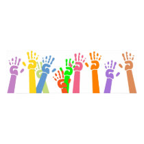 Waving Hands posters