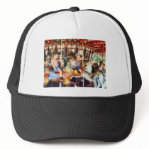 Waving Hi From the Merry-Go-Round hats