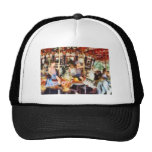 Waving Hi From the Merry-Go-Round Trucker Hats