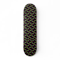 Waving Lines Skate Board Deck