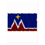 Waving Montana Flag Proposal Post Cards