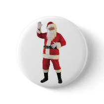 Waving Santa Button