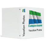 Waving Sierra Leone Flag with name in Russian binders