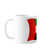 Waving UAE Flag Coffee Mugs