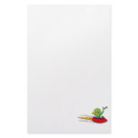 Waving UFO Flyer Stationery Paper