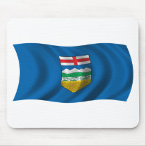 Wavy Alberta mousepads