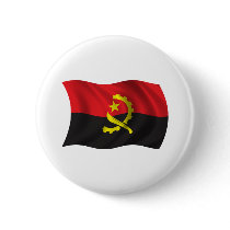 Wavy Angola Flag Pinback Buttons