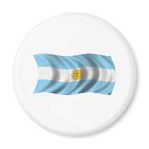 Wavy Argentina Flag magnets by teyes143 Wavy Argentina Flag magnets