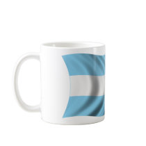 Wavy Argentina Flag Mugs