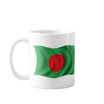 Wavy Bangladesh Flag Mugs
