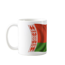 Wavy Belarus Flag mugs