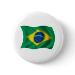 Wavy Brazil Flag buttons
