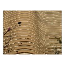 Wavy Building posters