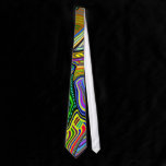 Wavy Colors Unique Tie ties