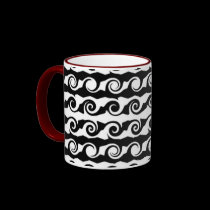 Wavy design Mug by yioryia Wavy design Mug