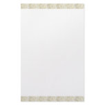 Wavy Lines Border Stationery