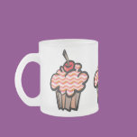 wavy lines cupcake