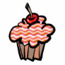 wavy lines cupcake