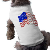 Wavy Lines Flag pet clothing
