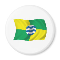 Wavy Nairobi Flag magnets by teyes143 Wavy Nairobi Flag magnets