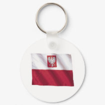 Wavy Poland Flag keychains by teyes143 Wavy Poland Flag keychains