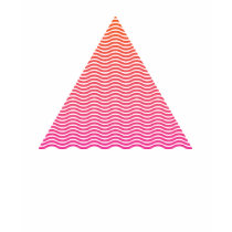 Wavy Pyramid t-shirts