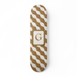 Wavy Ripples - Milk Chocolate and White Chocolate Skate Decks