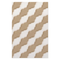 Wavy Ripples - Milk Chocolate and White Chocolate Stationery Paper