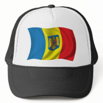 Wavy Romania Flag Hat