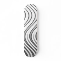 wavy silver flames pattern