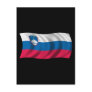 Wavy Slovenia Flag Post Cards