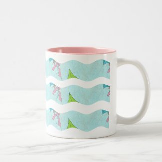 Wavy Stripes 2 mug