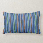Wavy stripes - two sided pillow pillows