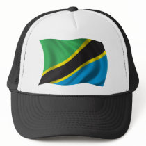 Wavy Tanzania Flag hats by teyes143 Wavy Tanzania Flag hats