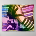 Wavy Tefillin Poster