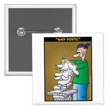 "Wax Poetic" Pinback Button